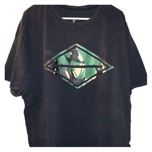 Rag & Bone camo diamond logo tee